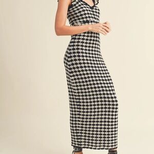 MIOU MUSE All Checked Out Dress